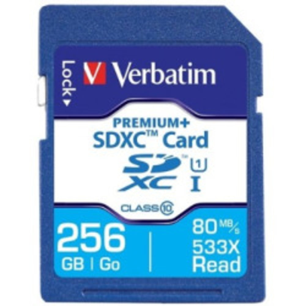 Verbatim 98730 SDXC UHS-I Memory Card 256GB Image 1
