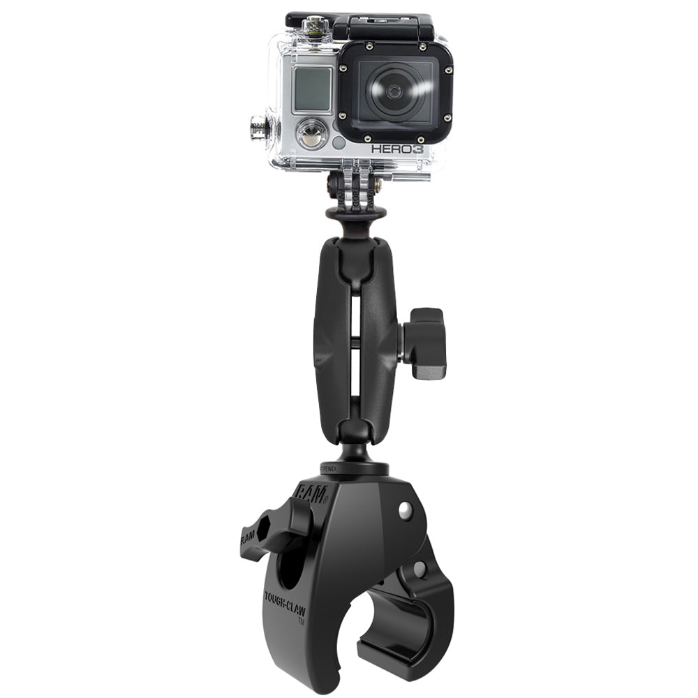 Ram Mounts Rap-B-404-GOP1U Action Camera Mount with Tough-Claw for GoPro Hero Image 1