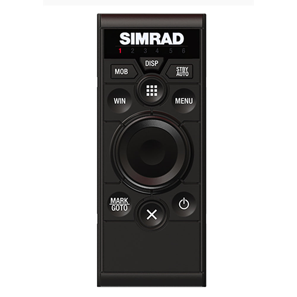Simrad 000-12364-001 Op50 Wired Remote Control with Portrait Mount Image 1