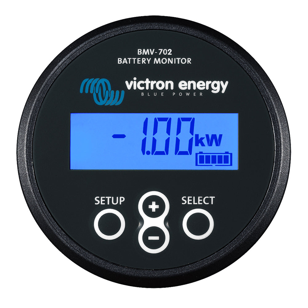 Victron Energy BMV-702 Battery Monitor - Black Image 1