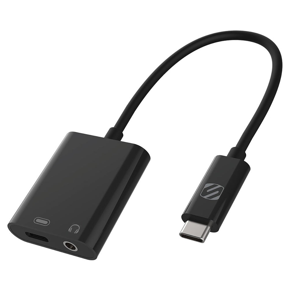 Scosche CAAPSP SC USB-C Audio Adapter and Charger Image 1
