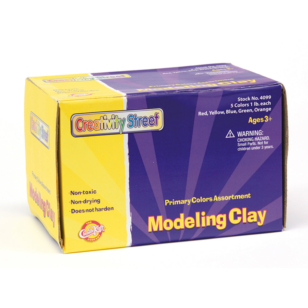 DIXON TICONDEROGA CO CK-4099 Modeling Clay 5 Primary Color Assortment Sticks Image 1
