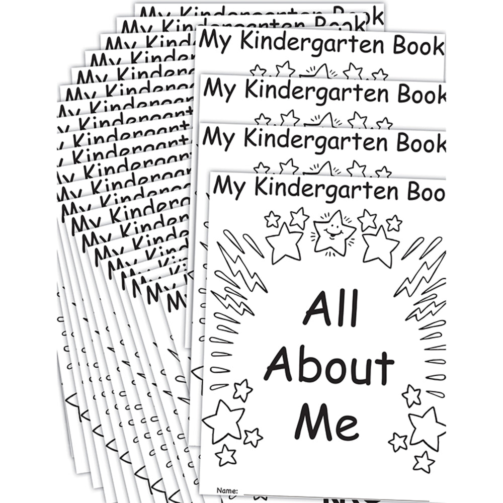 TEACHER CREATED RESOURCES EP-62020 My Own Books: Kindergarten Book All About Me  Image 1