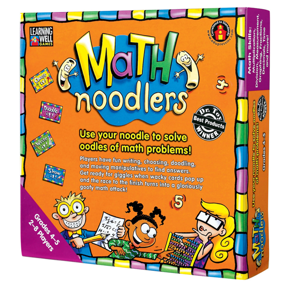 TEACHER CREATED RESOURCES LRN2351 Math Noodlers Game Grades 4-5 Image 1
