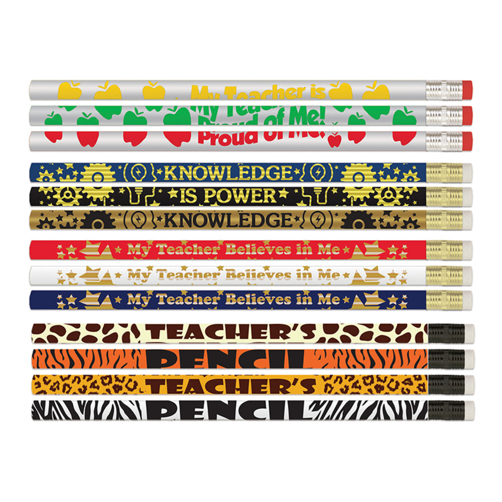 Musgrave Pencil Co Inc MUSEDUREW Teacher Pencils Assortment Pack Of 144 Image 1