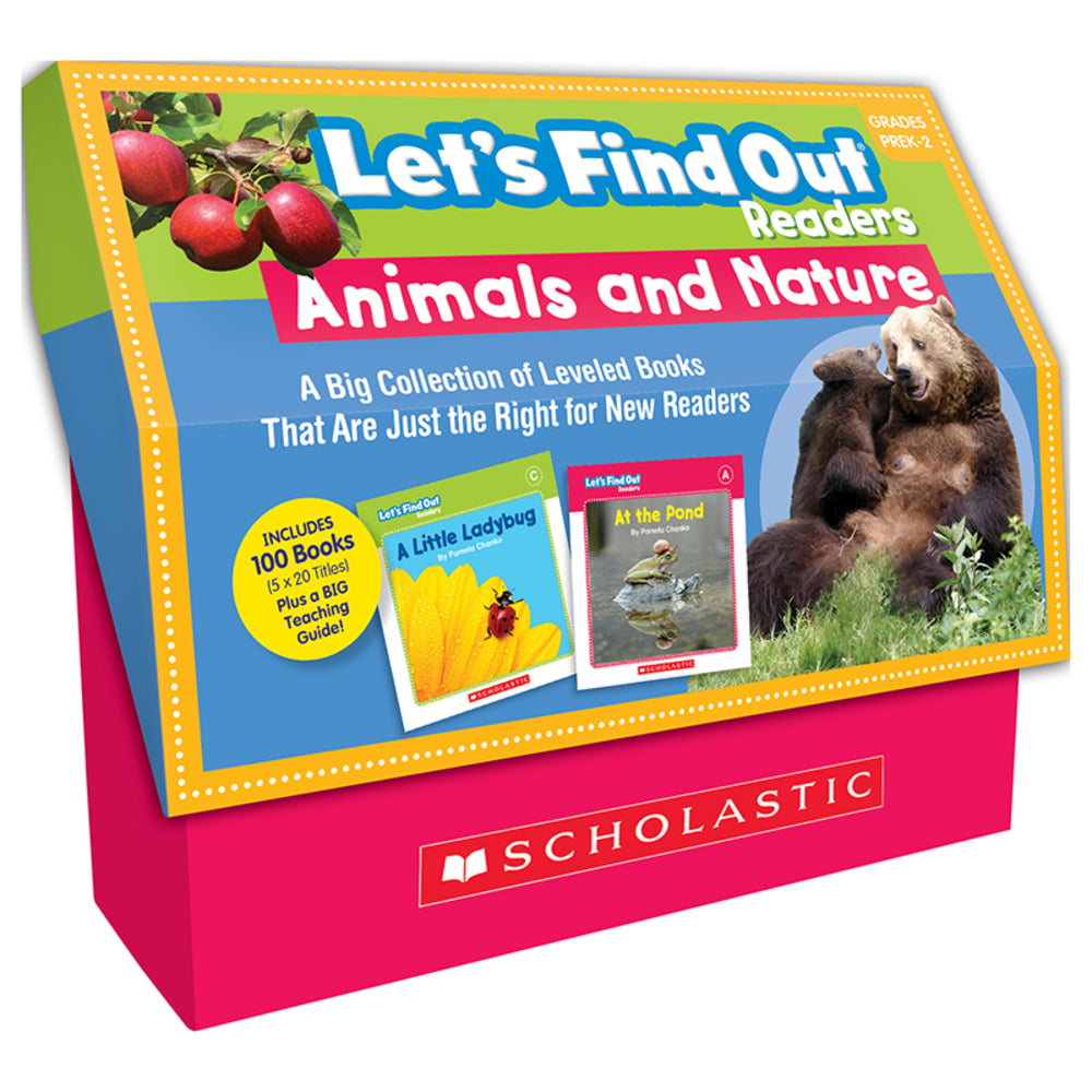 Scholastic Teaching Resources SC-714359 Let's Find Out Readers: Animals and Wildlife Image 1