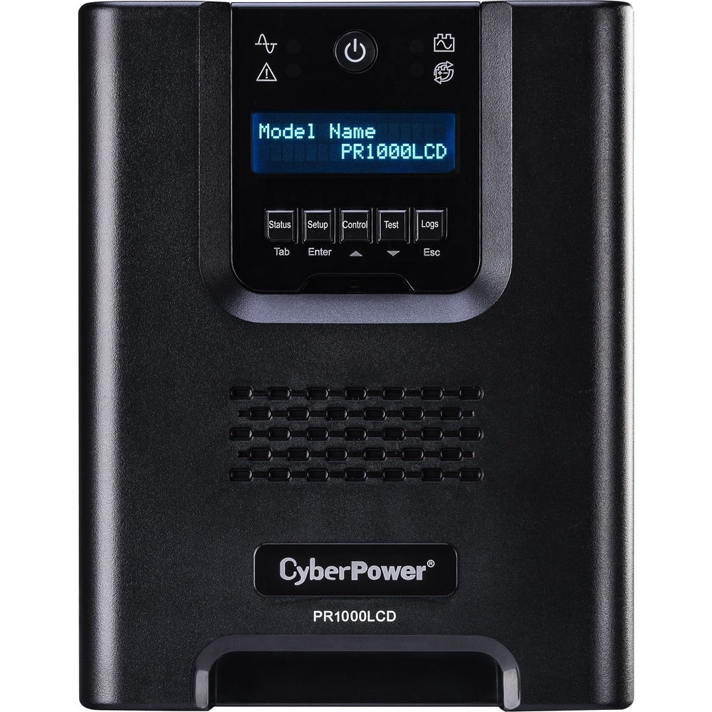 CyberPower PR1000LCD Smart App LCD AVR Sinewave UPS 1000VA Tower 8Out 5-15R 15A Image 1