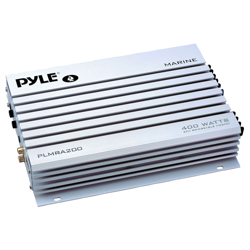 Pyle PLMRA200 Marine Amplifier 2 Chann.400 Watts Image 1
