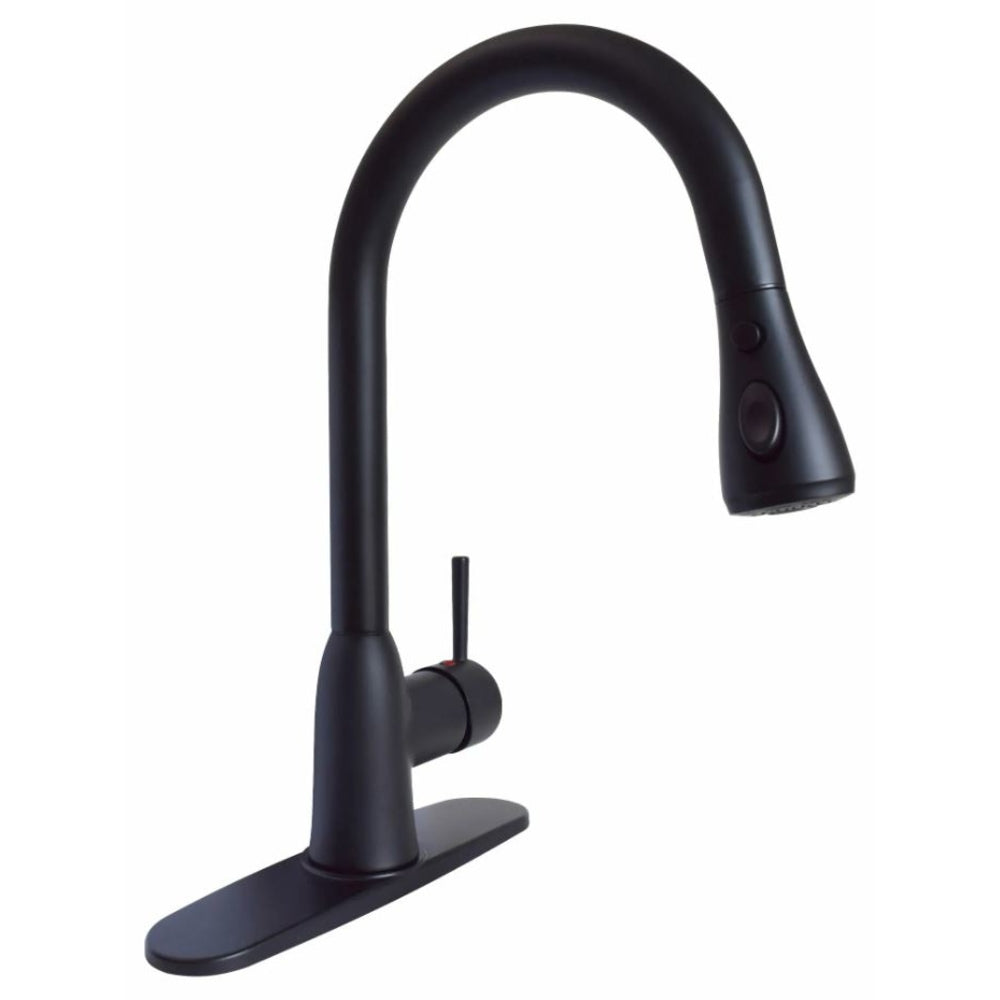 Valterra PF231766 Boost Faucet - Matte Black Image 1