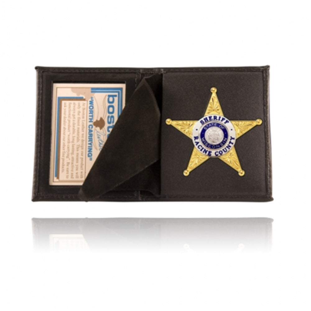 Boston Leather 100-S-4009 Book Style Badge Case Image 1