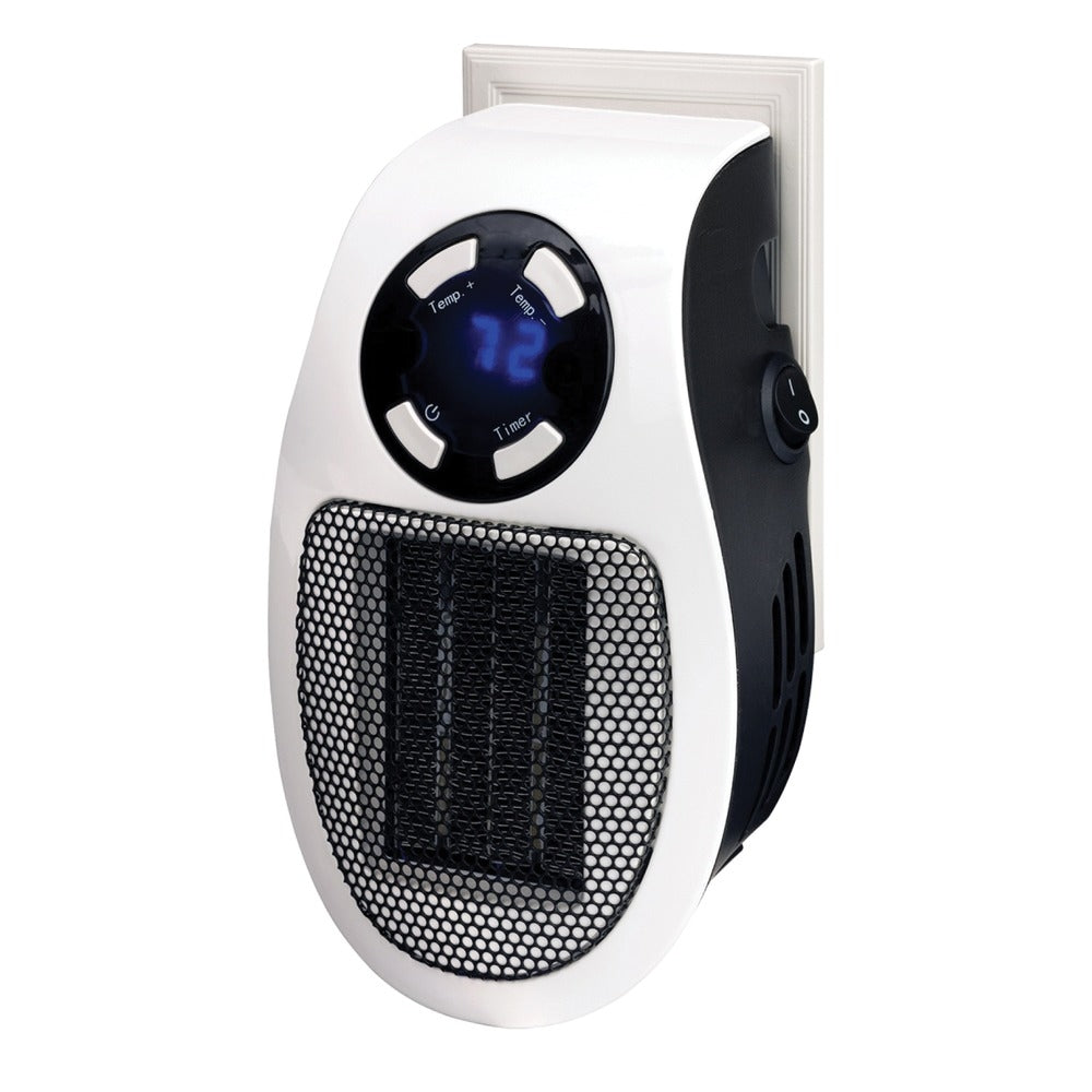 Optimus H-7801 Mini Plug-In Handy Heater Thermostat Image 1