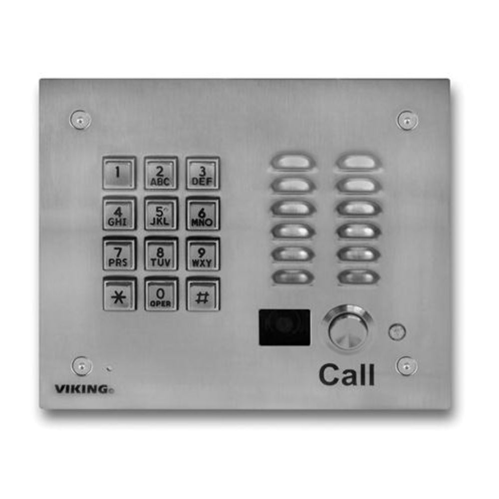 Viking K-1705-3-EWP Entry Phone - Vandal Resistant Stainless Steel Image 1