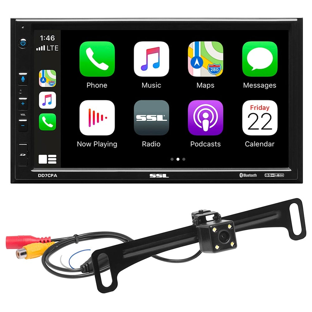 Sound Storm DD7Cpa-C Double Din 7" Touchscreen Car Stereo Image 1