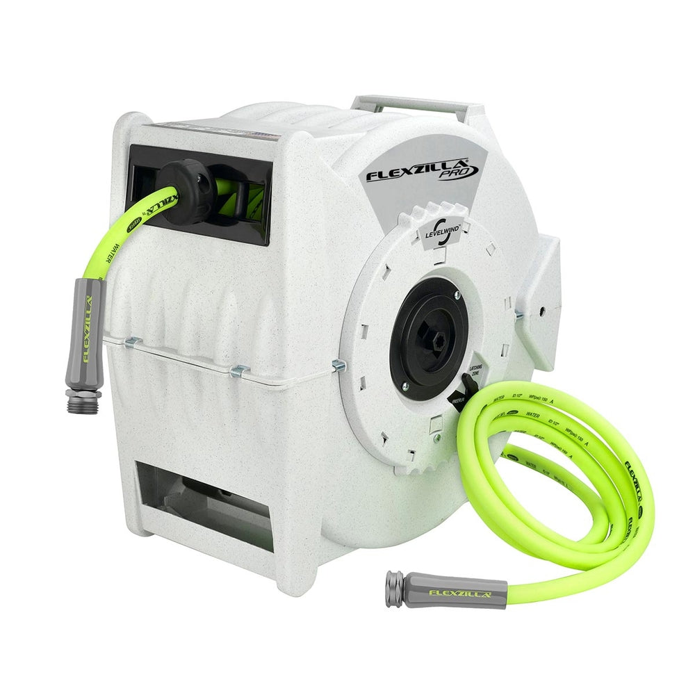 Flexzilla L8340FZ Retractable Water Hose Reel with Levelwind Technology 1/2" X 70'' Image 1