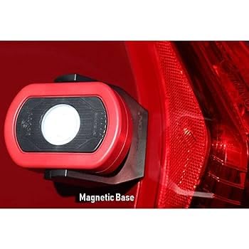 MAXXEON MXN00810 CYCLOPS WorkStar Rechargeable Work Light, 720 Lumens, Red