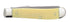 Case WR XX Pocket Knife Yellow Synthetic Mini Trapper SS Item #80029 - (3207 SS) - Length Closed: 3 1/2 Inches