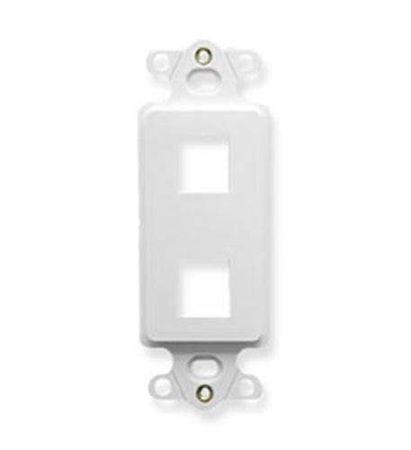 Icc Ic107d12wh Decorex Insert 2port White