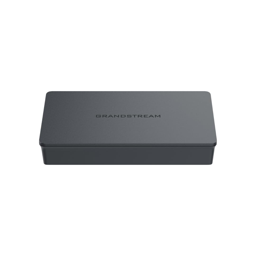 Grandstream GWN7700 | 5-Port Gigabit Ethernet Unmanaged Network Switch | Plug & Play | Desktop/Wall-Mount | Plastic Case