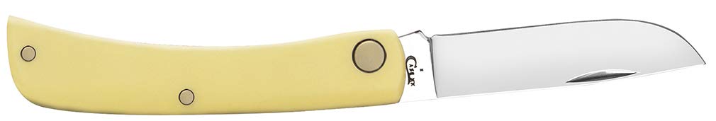 Case WR XX Pocket Knife Yellow Synthetic Sod Buster Junior SS Item #80032 - (3137 SS) - Length Closed: 3 5/8 Inches