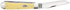 Case XX WR Pocket Knife Yellow Synthetic Trapper Item #80161 - (4254 SS) - Length Closed: 4 1/8 Inches