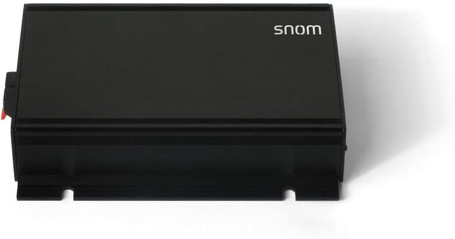 Snom PA1+ SIP-based announcement system by making a call from the phone, 6.5 watt class D amplifier, broadcast via SIP and multicast, 3 years manufacturer warranty, 00004602
