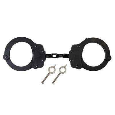 Peerless Handcuff Company 701C Chain Link Handcuff – Black Oxide Finish