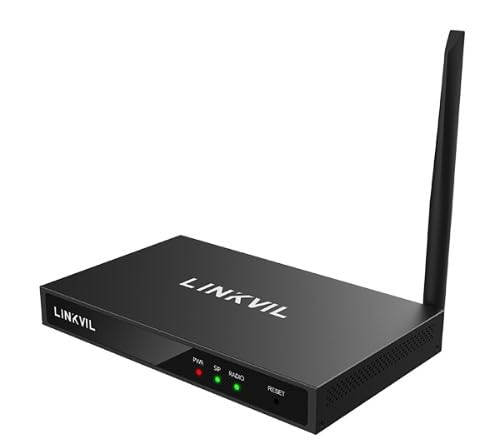 Linkvil (Fanvil) - RoIP Gateway,Built-in 400-470MHz Radio Module & SIP Module,USB 2.0 & TF Card Interface - US Version