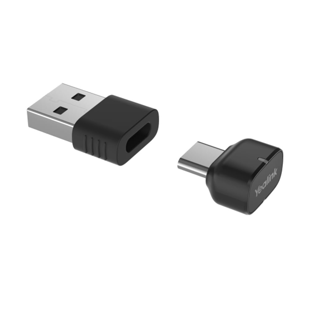 Yealink Bluetooth Headset BH71 Pro USB-C/A, Teams&Zoom Certified, 4 Noise Cancelling Microphone, Fit for Computer Laptops Cellphone, Wireless Earpiece for Business Office Work
