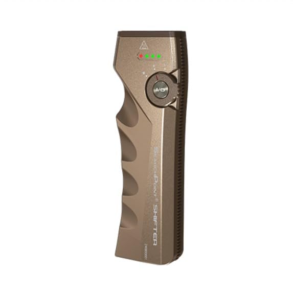 MAXXEON MXN04041 - SearchPoint® Shifter Rechargeable Handheld Flashlight - Brown