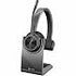 Poly - Voyager 4310 UC Wireless Headset (Plantronics) - Single-Ear Headset w/Mic - Connect to PC/Mac via USB-A Bluetooth Adapter, Cell Phone via Bluetooth - Works with Teams (Certified), Zoom & More