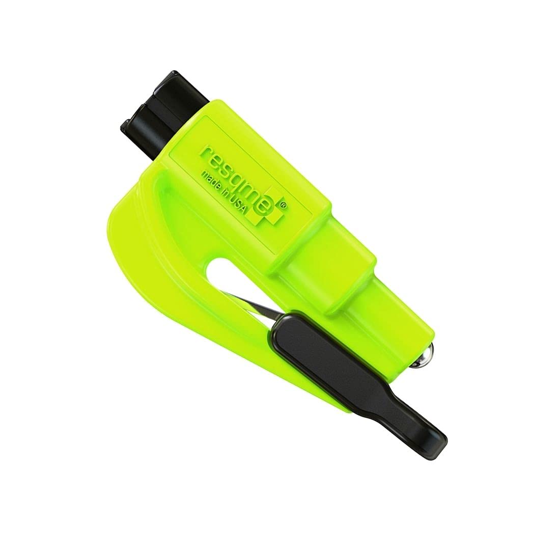 resqme 98730 2-in-1 Safety Tool in Keyring, Yellow – 1 Unit