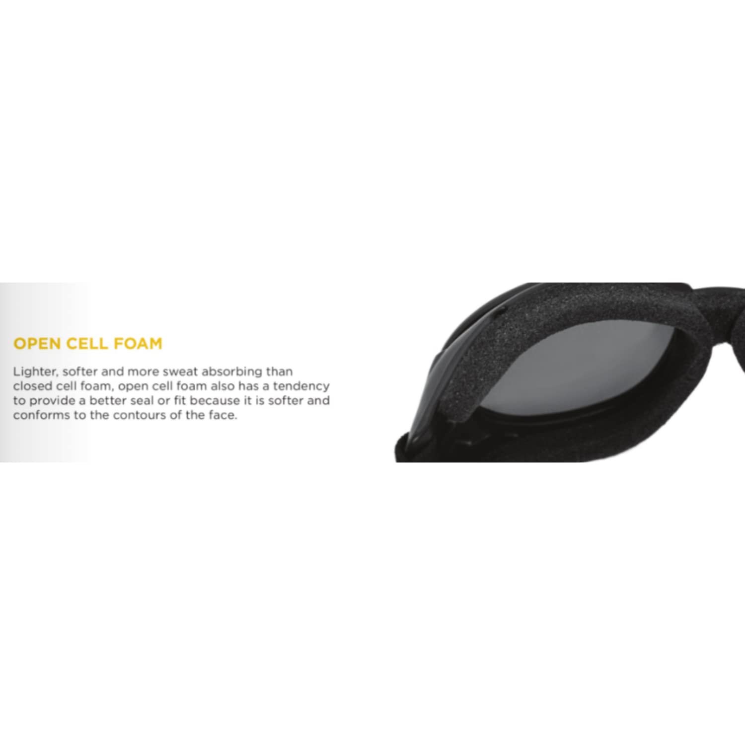 Bobster ® Wrap Around, Yellow Lens