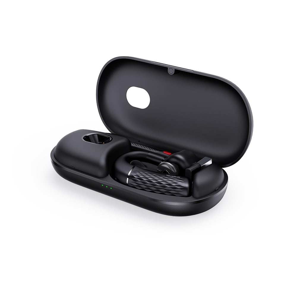 Yealink Bluetooth Headset BH71 Pro USB-C/A, Teams&Zoom Certified, 4 Noise Cancelling Microphone, Fit for Computer Laptops Cellphone, Wireless Earpiece for Business Office Work