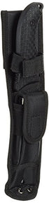 Schrade SCHF36CP Frontier 10.4in High Carbon Steel Full Tang Fixed Blade Knife with 5in Drop Point and TPE Handle for Outdoor Survival, Camping and Bushcraft