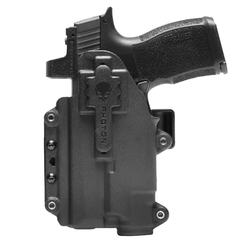 Alien Gear Photon Holster  Fits Sig P365 XL & P365 XL Spectre Comp  IWB & OWB  Ambidextrous  Optic Compatible  Compact Light Required (TLR-7 Sub/TCM-365 Only)  Made in USA