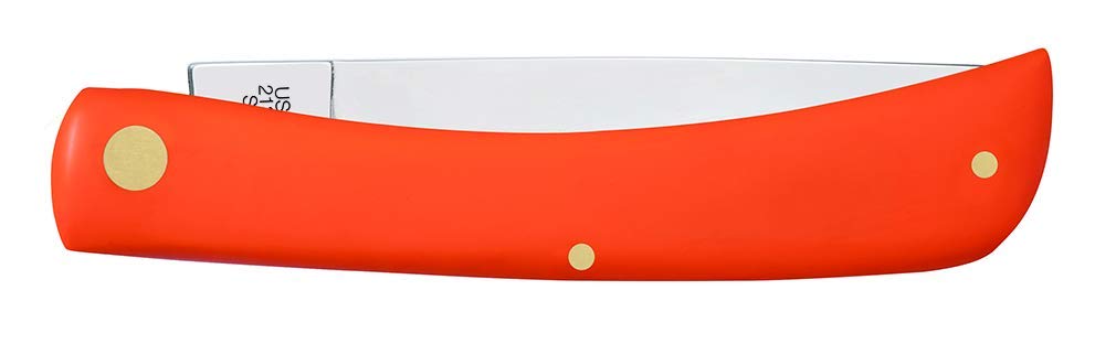 Case WR XX Pocket Knife Orange Synthetic Sod Buster Item #80512 - (4138 SS) - Length Closed: 4 5/8 Inches
