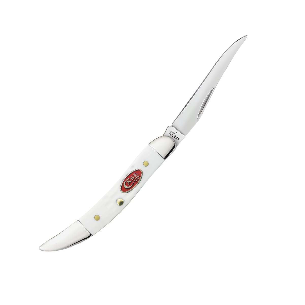 Case Small White Texas Toothpick Pocket Knife