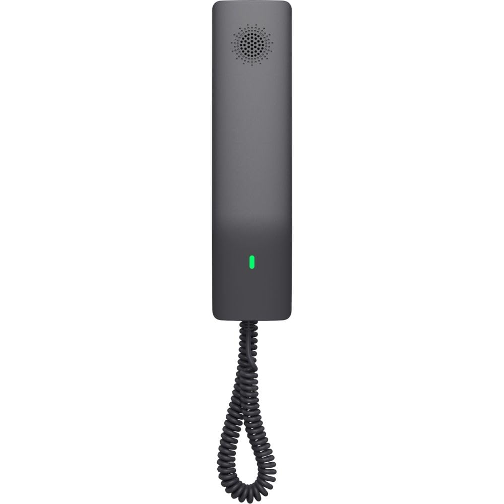 Grandstream GHP611W Hotel IP Phone | 2 Lines, 2 SIP Accounts | Wi-Fi 6 | Black