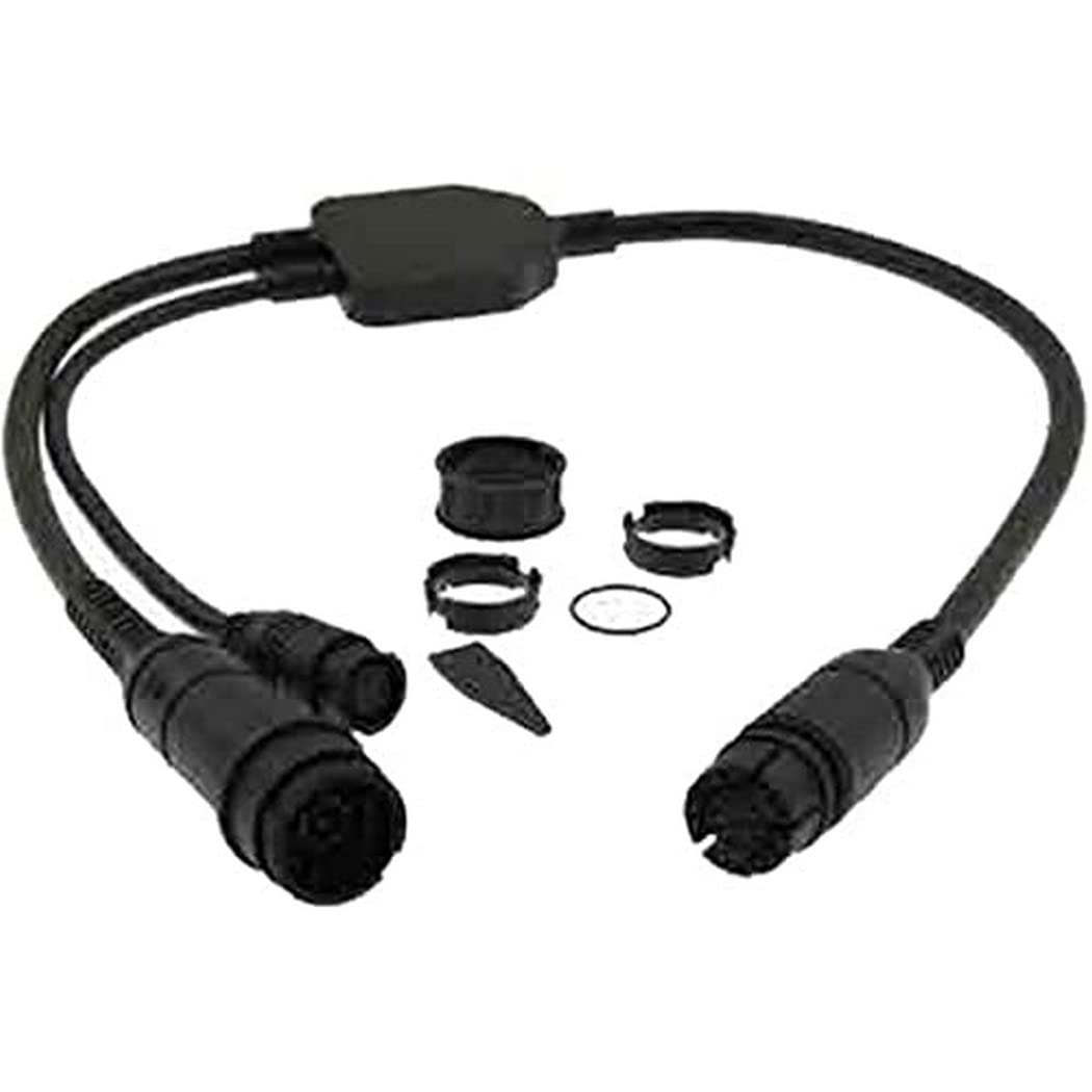 Raymarine Axiom RealVision to 25-Pin RealVision & 7-Pin Embedded Transducers Adapter Y-Cable