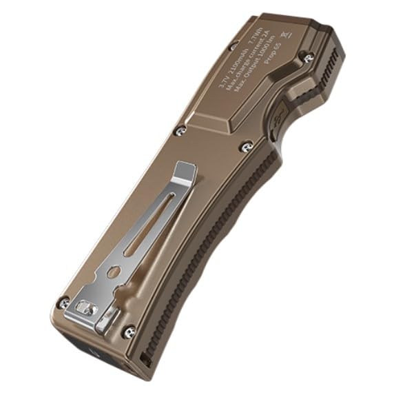 MAXXEON MXN04041 - SearchPoint® Shifter Rechargeable Handheld Flashlight - Brown