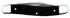 Case WR XX Pocket Knife Black Synthetic Medium Jack Item #220 - (22087 SS) - Length Closed: 3 3/8 Inches