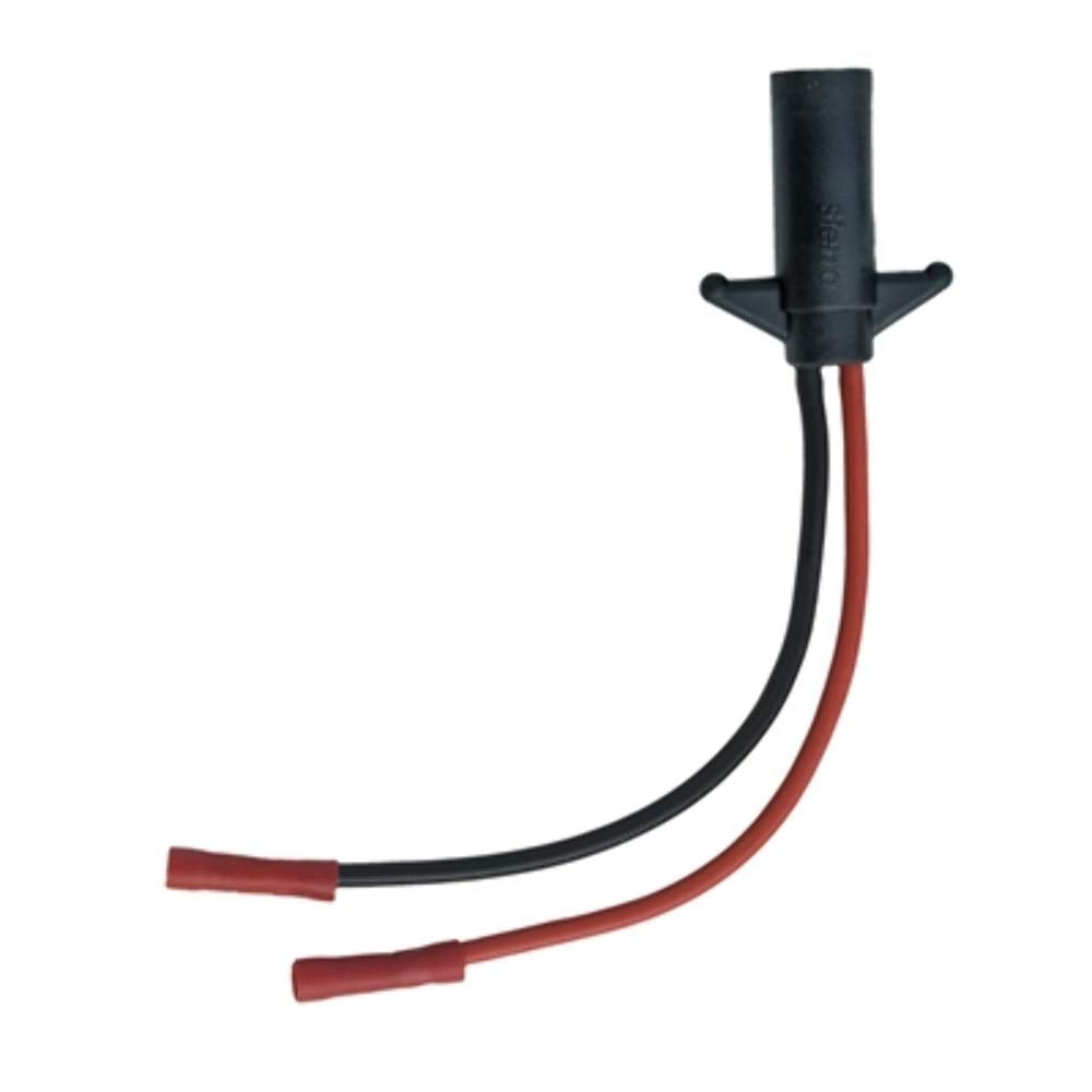 Sierra WH10600-1 V-Groove Female Motor Side Trolling Motor Socket 12V with Butt Connectors - Each