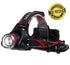 Maxxeon 630 WorkStar Technician s Micro USB Rechargeable LED Work Headlamp  Red