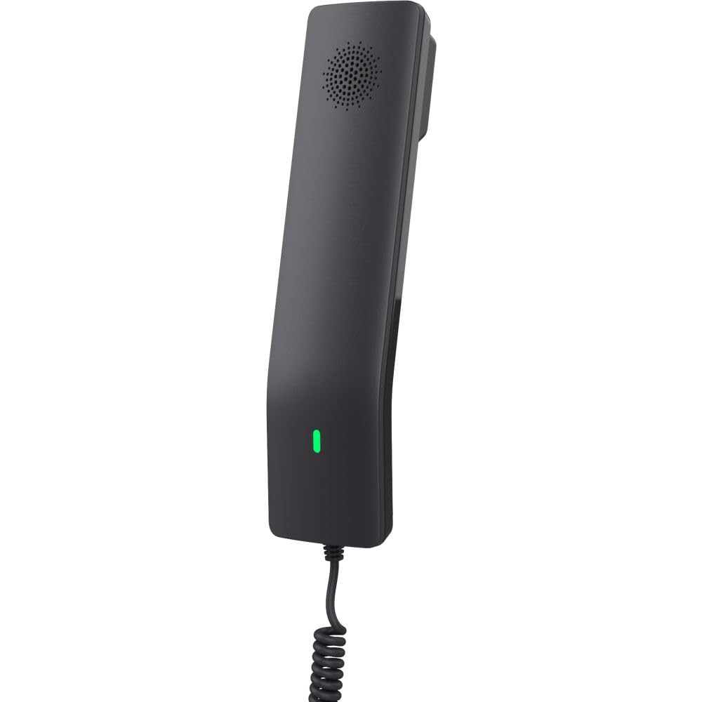 Grandstream GHP611W Hotel IP Phone | 2 Lines, 2 SIP Accounts | Wi-Fi 6 | Black