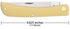 Case WR XX Pocket Knife Yellow Synthetic Sod Buster Item #038 - (3138 Cv) - Length Closed: 4 5/8 Inches