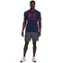 Under Armour Men's New Freedom Logo T-Shirt, (410) Academy / / Red, Medium