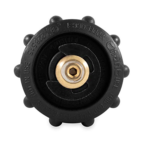 Camco 59933 Black Propane Acme Nut - 70,000 BTUs