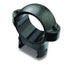 BURRIS Zee Weaver-Style Solid Steel Secure Reliable Durable Optic Mounting Rings - 1 inch; Medium; Black Matte; Usual