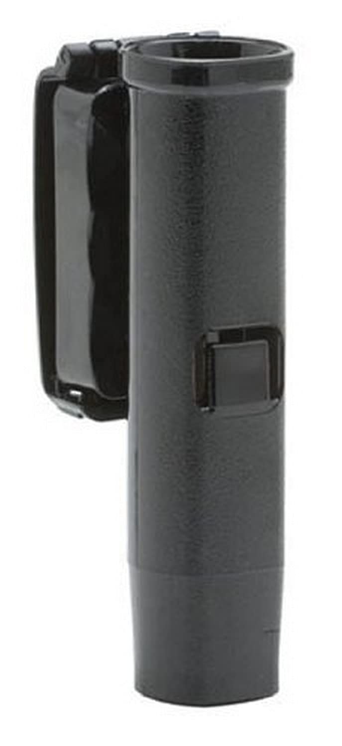 Monadnock Front Draw 21-Inch AutoLock Baton Holder with 360 Degree Swivel Clip-On Plain Black