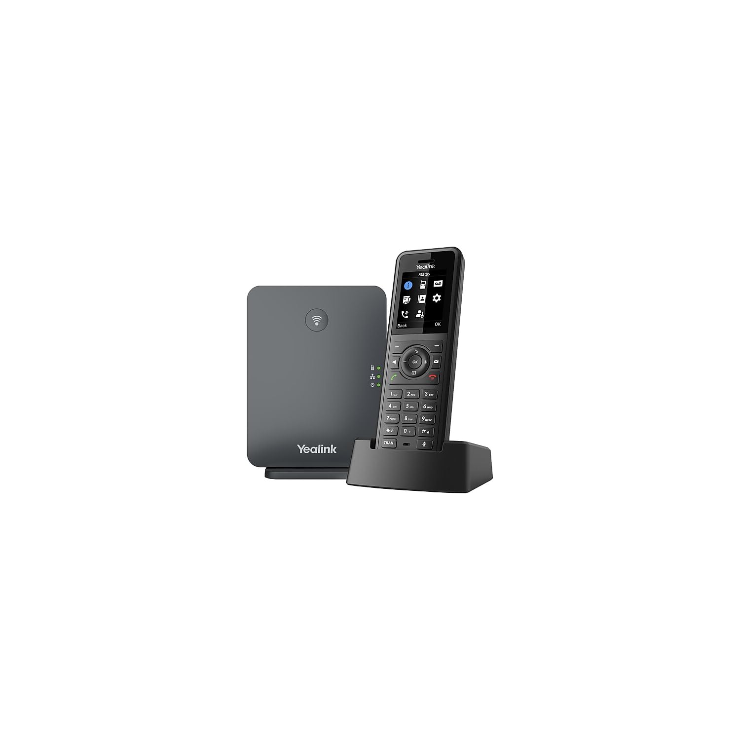 Yealink W77P - 1302027 DECT IP Phone System - W57R Handset + W70B Base